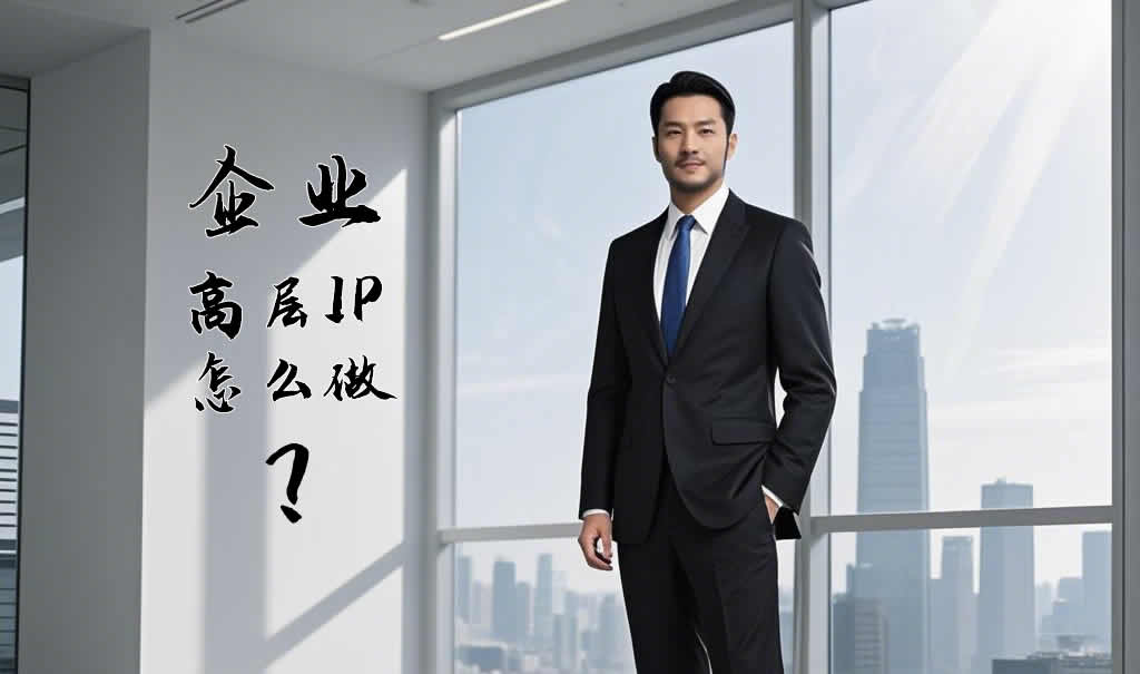 企业高层IP怎么做？