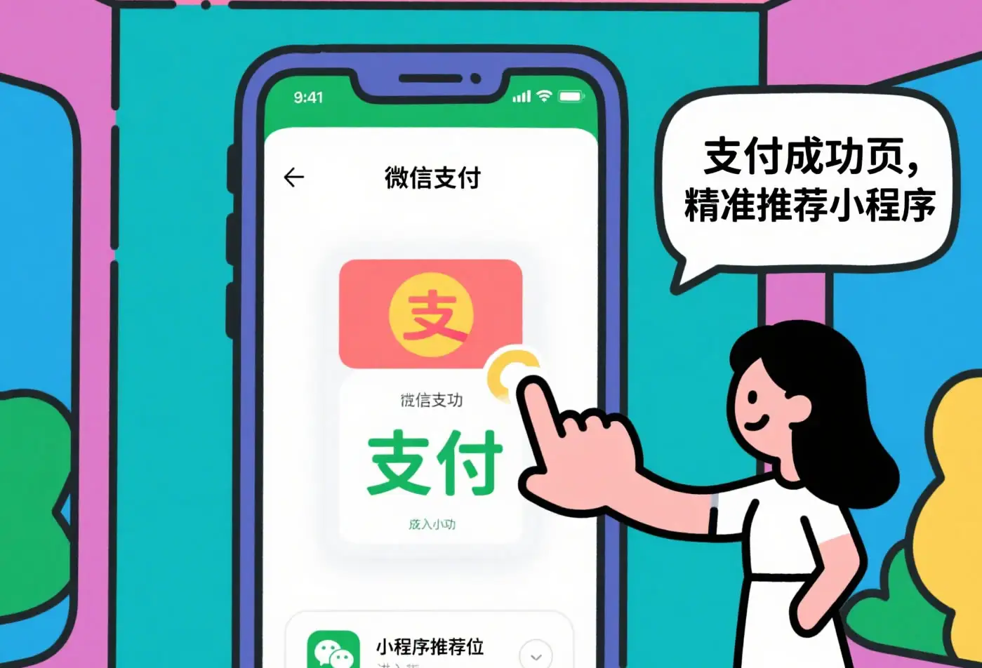 微信小程序流量入口-支付成功页